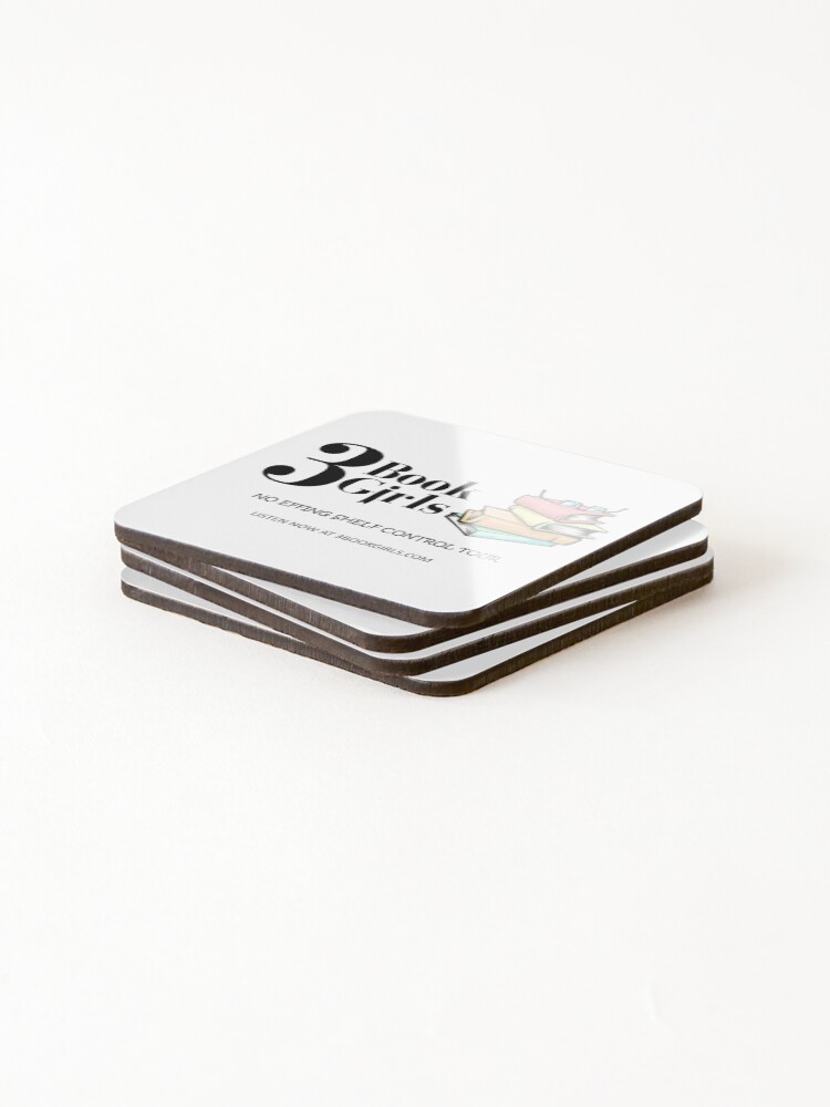 Alternate view of No Effing Shelf Control Tour Coasters (Set of 4)