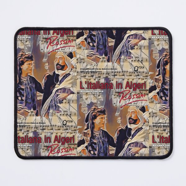 Item preview, OPERA POSTER: L'ITALIANA IN ALGERI designed and sold by Bryan MELTON.