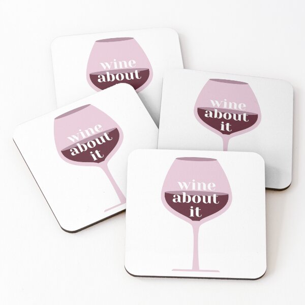 Item preview, wine about it wine glass designed and sold by kaelinmeicher.