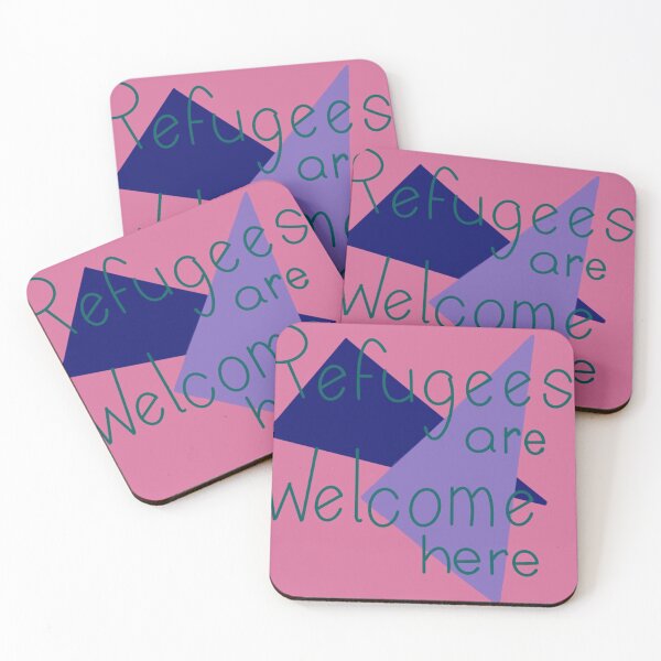 Item preview, Refugees are welcome here designed and sold by Wrenegade88.