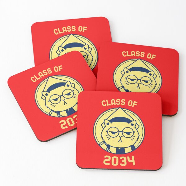 Item preview, Class of 2034 Graduating Cat designed and sold by hardscuffle.