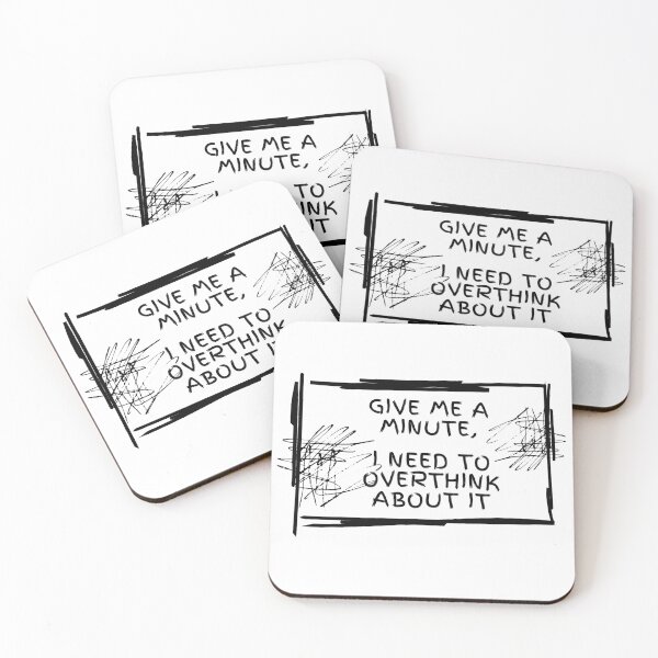 Item preview, Overthink About It designed and sold by Chadrick Rode.
