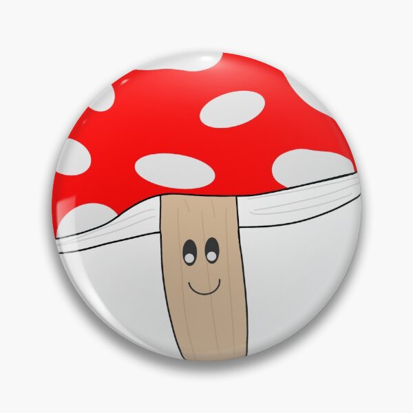 Item preview, Cute Happy Mushroom designed and sold by Sunset-Designs-.