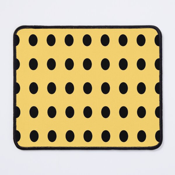 Item preview, Retro Black And Yellow Circle Pattern designed and sold by Zoo-Moo.