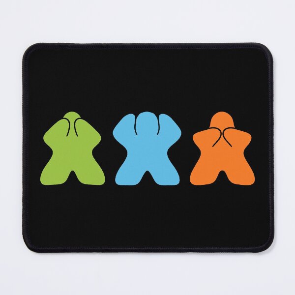 Item preview, Board Game Fan Meeples designed and sold by Milizabeth.