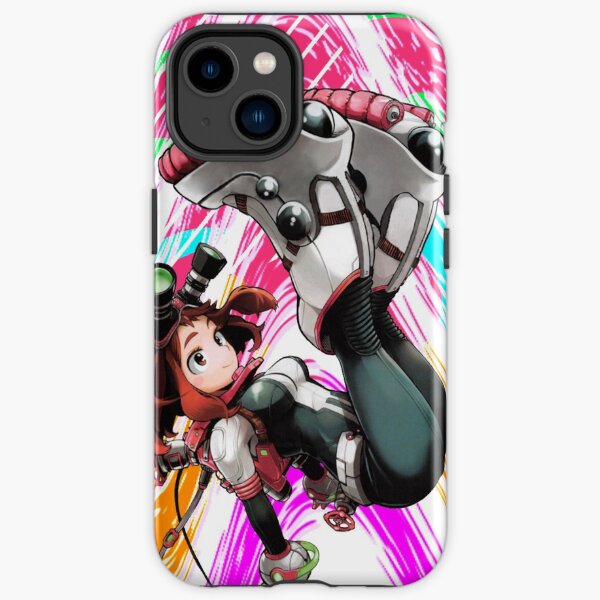Falling Rainbow MHA urarka iPhone Tough Case