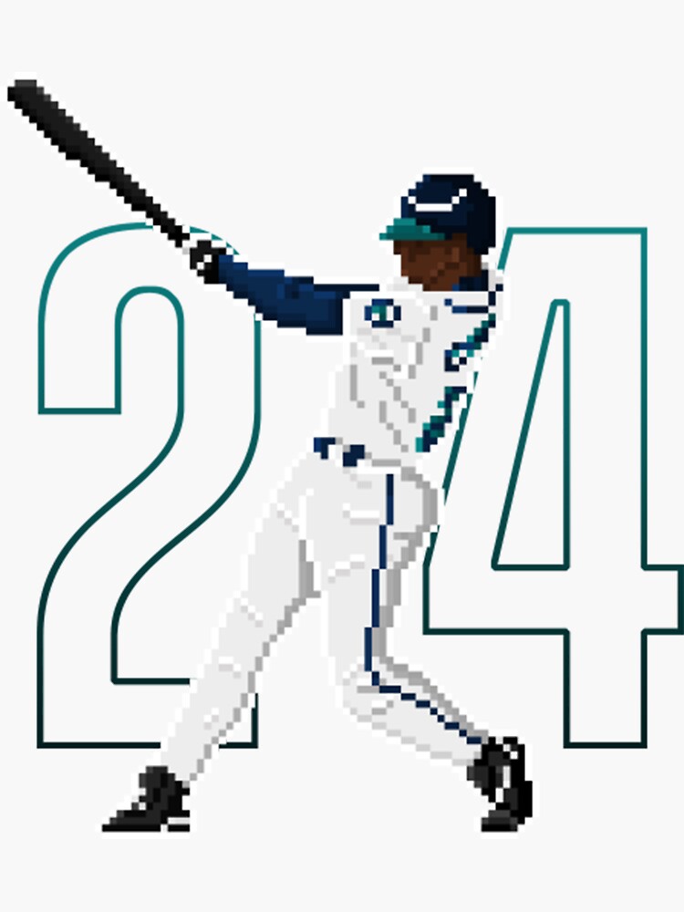 MLB Seattle Mariners Ken Griffey JR Home Run Swing Color 8 X 10 Photo  Picture