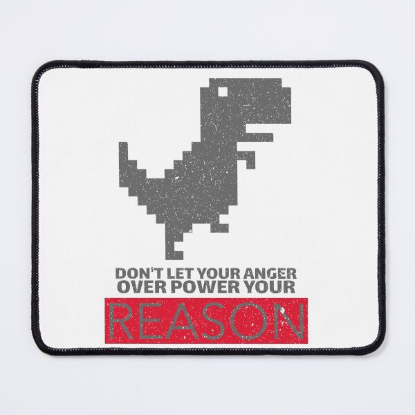 Item preview, DONT LET YOUR ANGER OVERPOWER YOUR REASON designed and sold by Ethos Bubbles.