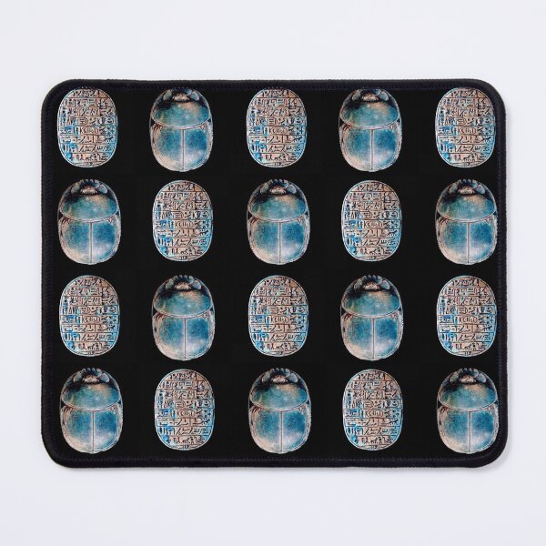 Item preview, Amunhotep III commemorative lion hunt scarab (top and bottom pattern) designed and sold by DotorEaon.