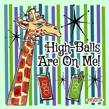 Artwork thumbnail, High-Balls Are On Me Squared Design by Robert Votta