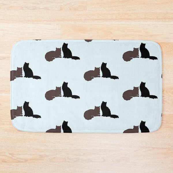 Item preview, Gatsby & Daisy Looking At You (Brown & Black Cats) designed and sold by andmarstan.