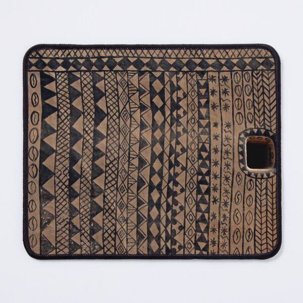 Item preview, African Geometric Pattern House Facade designed and sold by worldways.