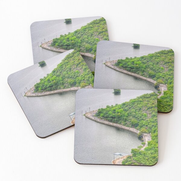 Item preview, Zigzag pattern of a road aside a lake....!! designed and sold by VIVEK KUMAR RAI.