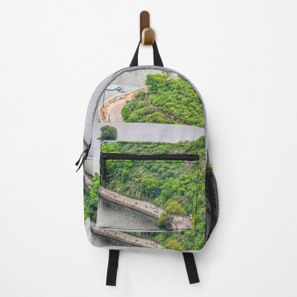 Item preview, Zigzag pattern of a road aside a lake....!! designed and sold by VIVEK KUMAR RAI.