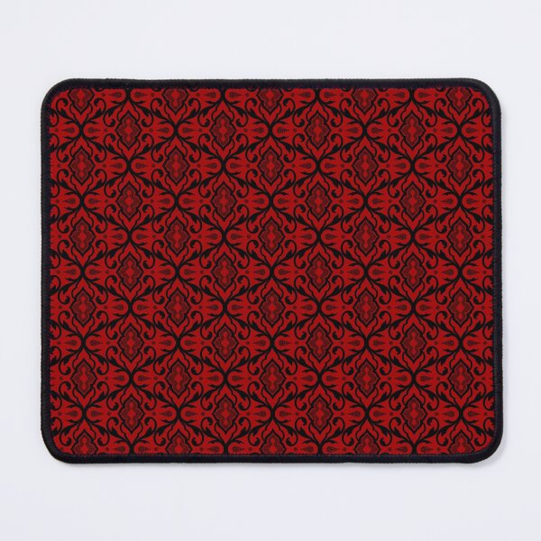 Item preview, Paisley Dotwork Ornamental Pattern (on red) designed and sold by Anicatattoos.