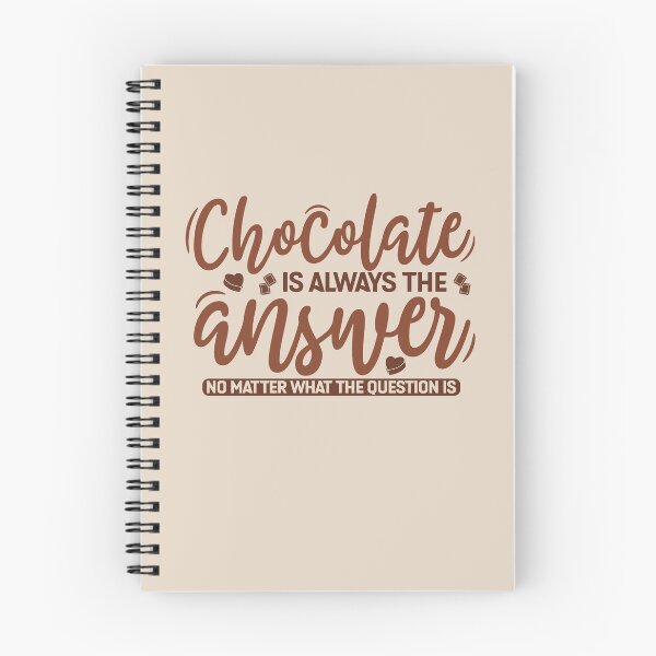 Item preview, Chocolate Is The Answer designed and sold by AweSoMe Shirts.