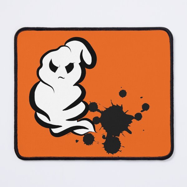 Item preview, Angry Ghost Ink Stain Black designed and sold by leeloolook.
