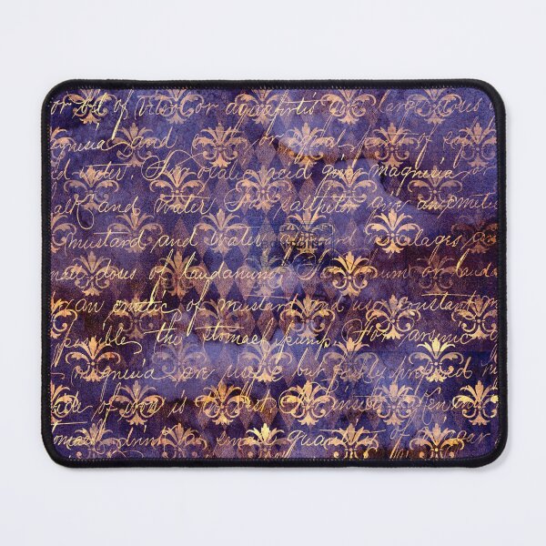 Item preview, Ancient Script with Fleur-de-Lis Pattern designed and sold by ReesDesigns.