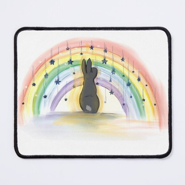 Item preview, Rainbow bridge rabbit  designed and sold by Willow Grove Designs.