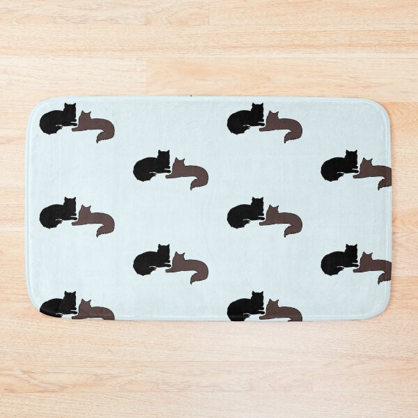 Item preview, Gatsby & Daisy Lounging Around (Brown & Black Cats) designed and sold by andmarstan.
