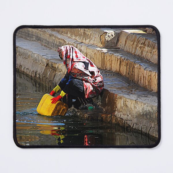 Item preview, Woman Fetching Water, Hababah Cistern, Yemen designed and sold by worldways.