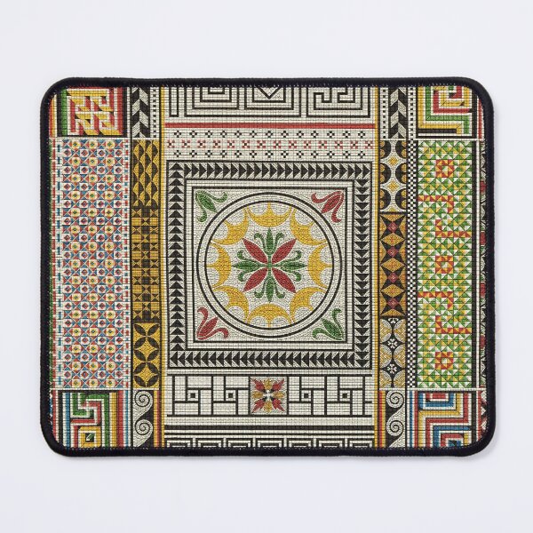 Item preview, POMPEII MOSAICS PATCHWORK Antique Roman Decor designed and sold by BulganLumini.