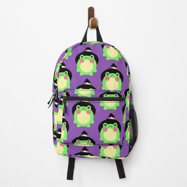 Item preview, Frog In A Subtle Non-binary Pride Witch Hat designed and sold by Jelly Turnip.