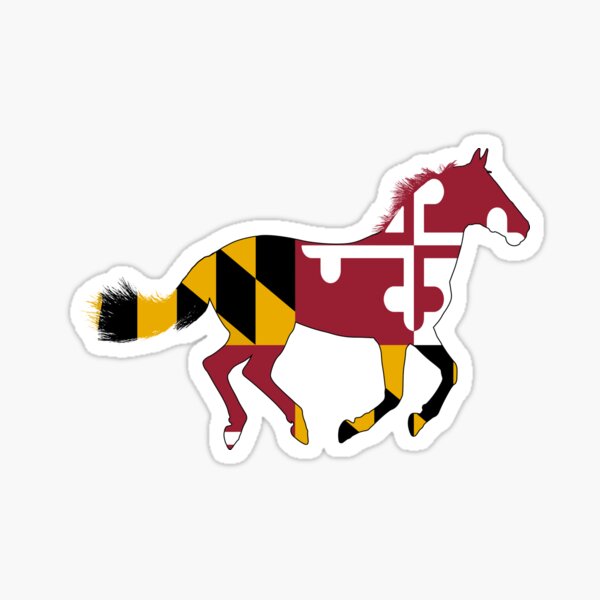 Buy Orioles Maryland Flag - Die cut stickers - StickerApp