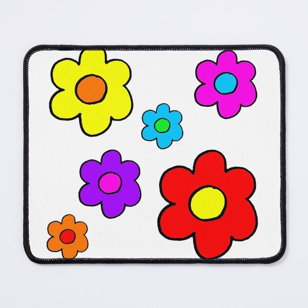 Item preview, Pop Flower White designed and sold by Lois Eastlund.