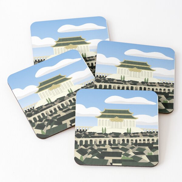 Item preview, Ba Sing Se Travel Poster designed and sold by kaylajsdesigns.