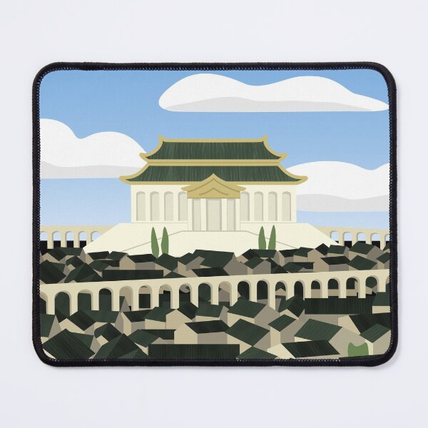 Item preview, Ba Sing Se Travel Poster designed and sold by kaylajsdesigns.