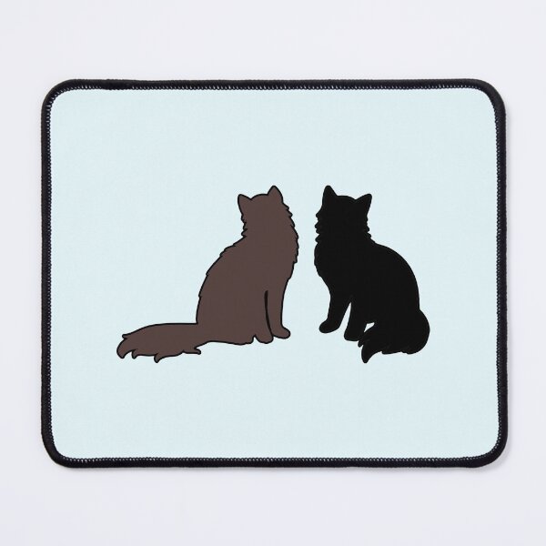 Item preview, Gatsby & Daisy Twinning (Brown & Black Cats) designed and sold by andmarstan.