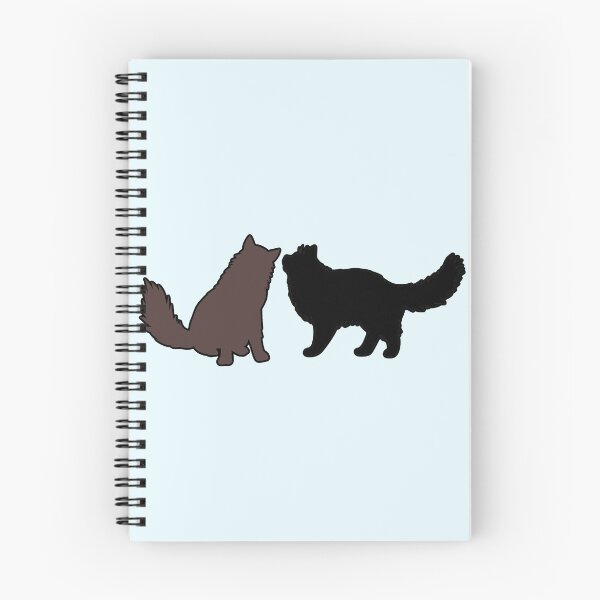 Item preview, Gatsby & Daisy Telling Secrets (Brown & Black Cats) designed and sold by andmarstan.