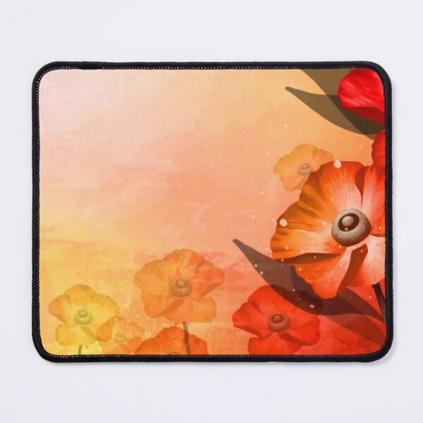 Artikelvorschau, Schönes orangerotes Blumen-Design entworfen und verkauft von NexusArts.