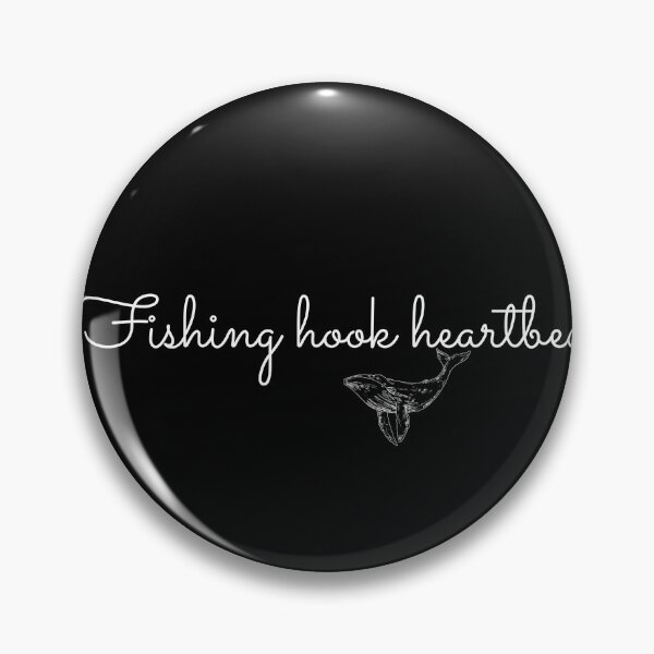 Item preview, Fishing hook heartbeat designed and sold by Hero Prod.