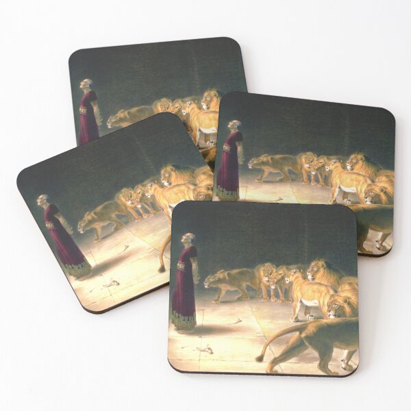 Item preview, Daniel Answer To The King In The Lions Den By Briton Riviere designed and sold by JDesigningMO.