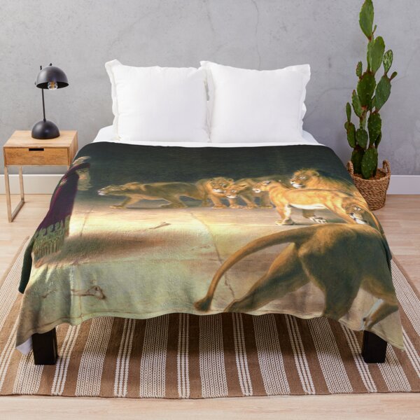 Item preview, Daniel Answer To The King In The Lions Den By Briton Riviere designed and sold by JDesigningMO.