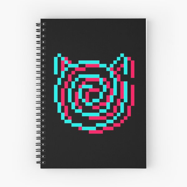 Item preview, Hypno Cat / Hypnotising Cat v2 Pixelart designed and sold by in-vectors.