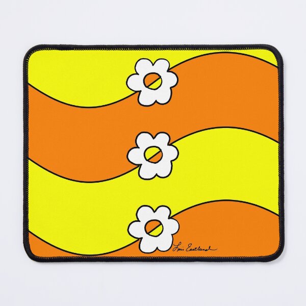 Item preview, Pop Flower Waves designed and sold by Lois Eastlund.