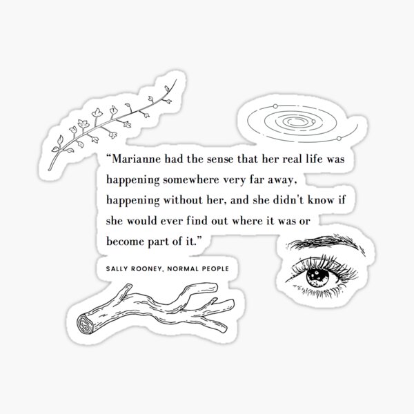 normal people Sticker