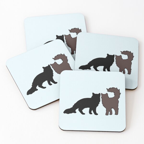 Item preview, Gatsby & Daisy Feeling Spicy (Brown & Black Cats) designed and sold by andmarstan.