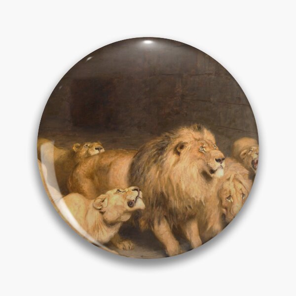 Item preview, Daniel In The Lions Den 1872 By Briton Riviere designed and sold by JDesigningMO.