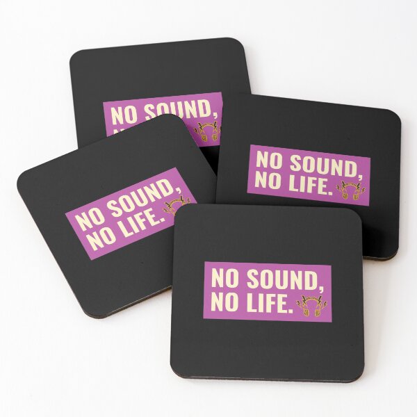 Item preview, No Sound No Life | Audio Engineer Pink designed and sold by DanLopesMerch.
