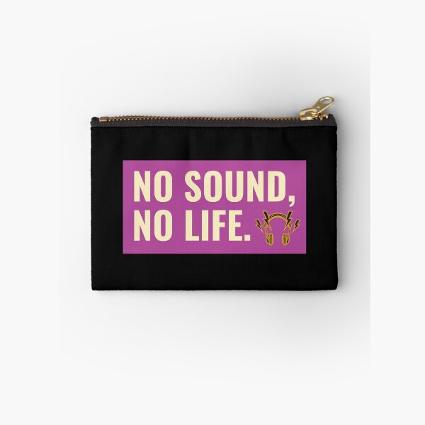 Item preview, No Sound No Life | Audio Engineer Pink designed and sold by DanLopesMerch.