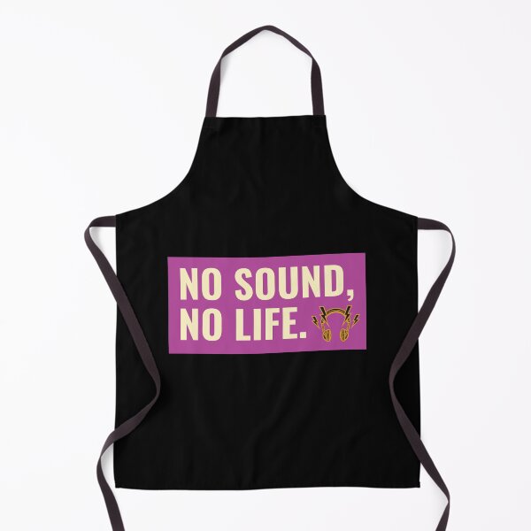 Item preview, No Sound No Life | Audio Engineer Pink designed and sold by DanLopesMerch.