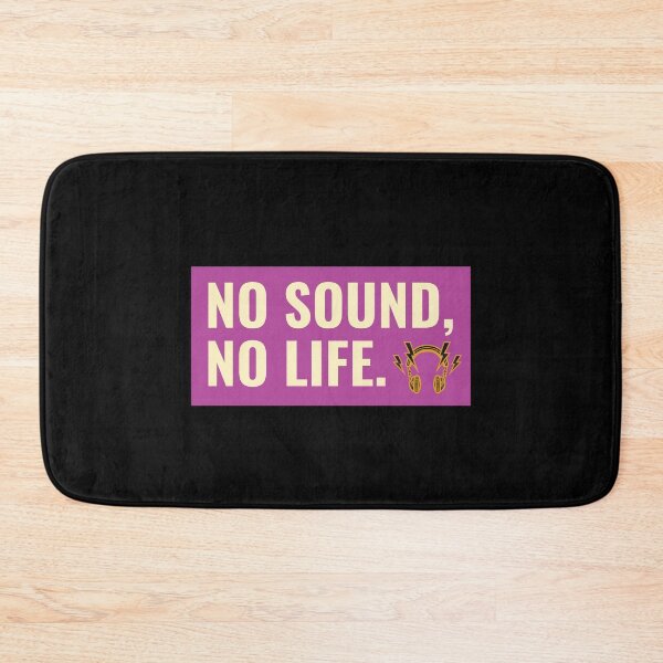 Item preview, No Sound No Life | Audio Engineer Pink designed and sold by DanLopesMerch.
