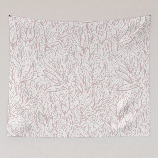 Item preview, blush pink decorative leaves designed and sold by Olga Lashko.