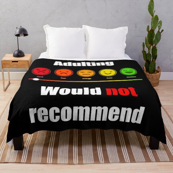 Item preview, Adulting would not recommend  designed and sold by MadTripStudio.