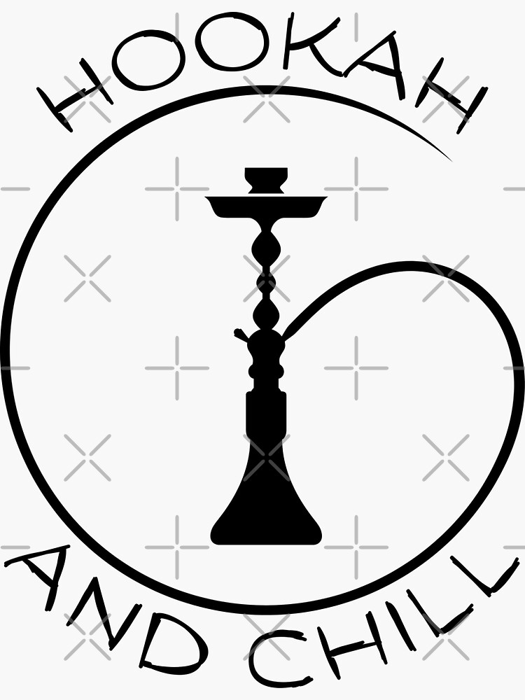 Thumbnail 3 von 3, Sticker, Shisha und Chill designt und verkauft von garykaz.