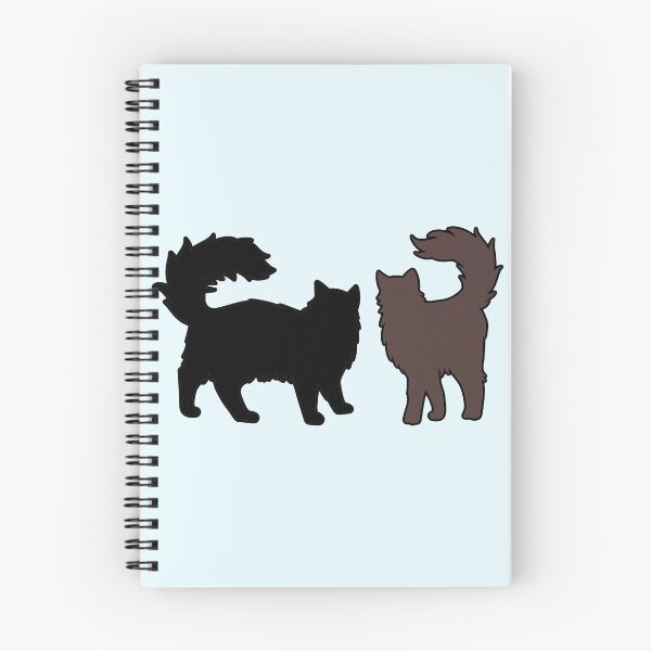 Item preview, Gatsby & Daisy Vibing (Brown & Black Cats) designed and sold by andmarstan.